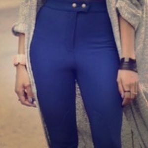 Navy riding pants